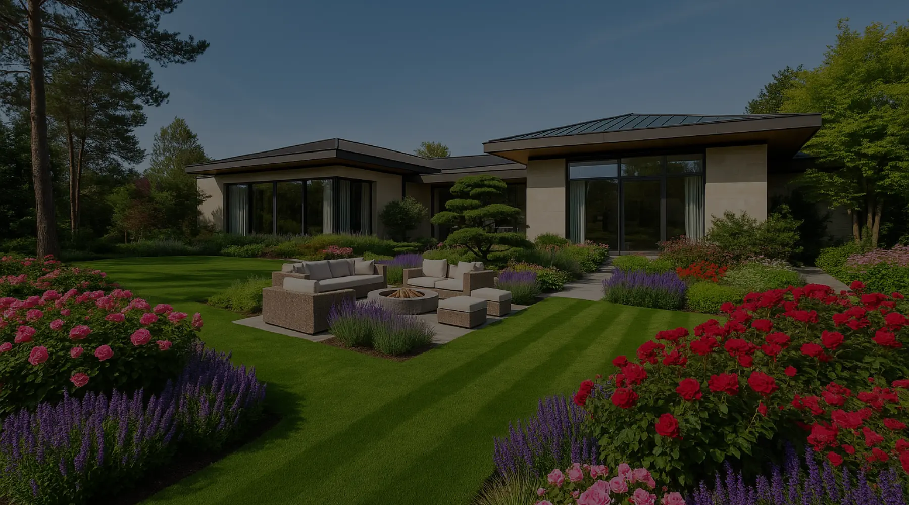 Ландшафтный дизайн под ключ в Одинцово и Московской области